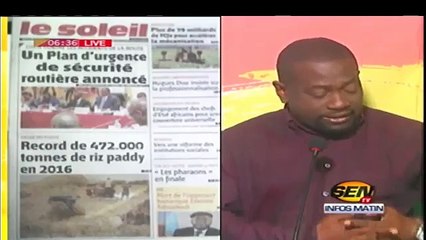 Revue de presse de Fabrice Nguéma du 02 février 2017