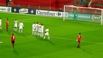 01/02-17 : SRFC-PSG : coup-franc Sio