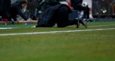 Atletico Madrid Teknik Direktörü Simeone, Hakem Kararını Duyunca Yere Çöktü