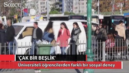 “Çak bir beşlik” diyen öğrencilerin elleri havada kaldı