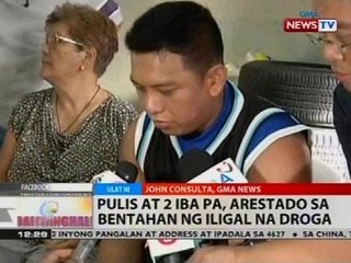 BT: Pulis at 2 iba pa, arestado sa bentahan ng iligal na droga