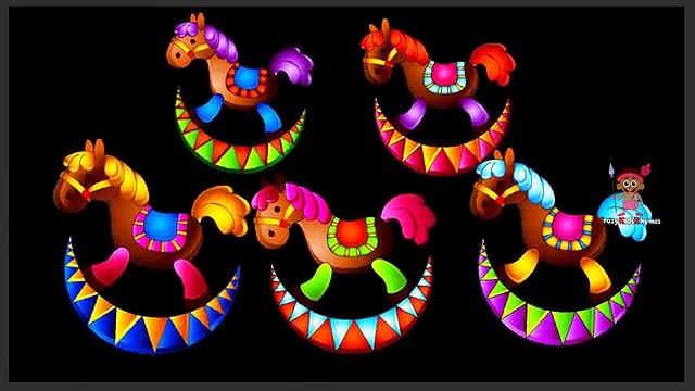 Finger Family Rhymes in 3D | Finger Family Horse Cartoon | 3D Animation Finger Family Songs