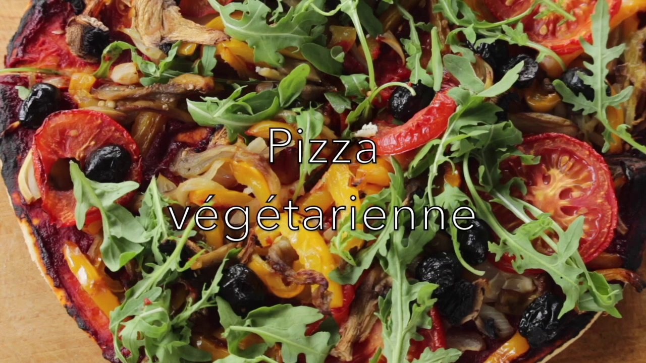 Recette Pizza Végétarienne