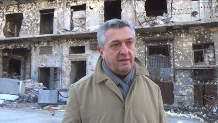 Syrie: à Alep, le HCR constate les dégâts