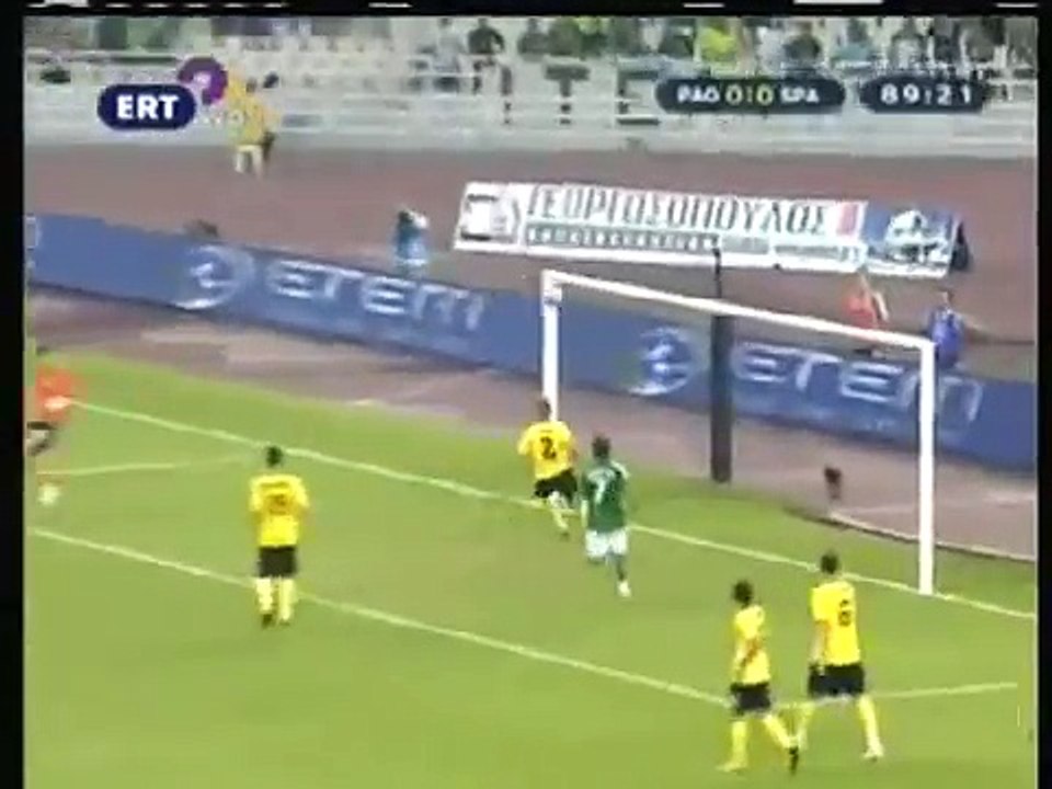 26.08.2008 - 2008-2009 UEFA Champions League 3rd Qualifying Round 2nd Leg Panathinaikos FC 1-0 AC Sparta Prag