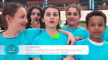 ITW16 - élève participant à la journée UNSS