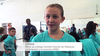 ITW16 - Chloé - élève participante à la journée UNSS