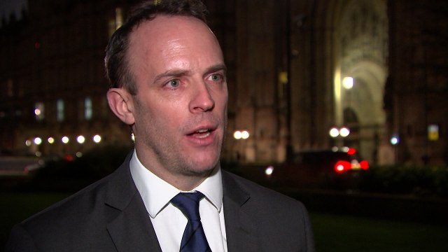 Dominic Raab: House of Lords shouldn't frustrate Brexit