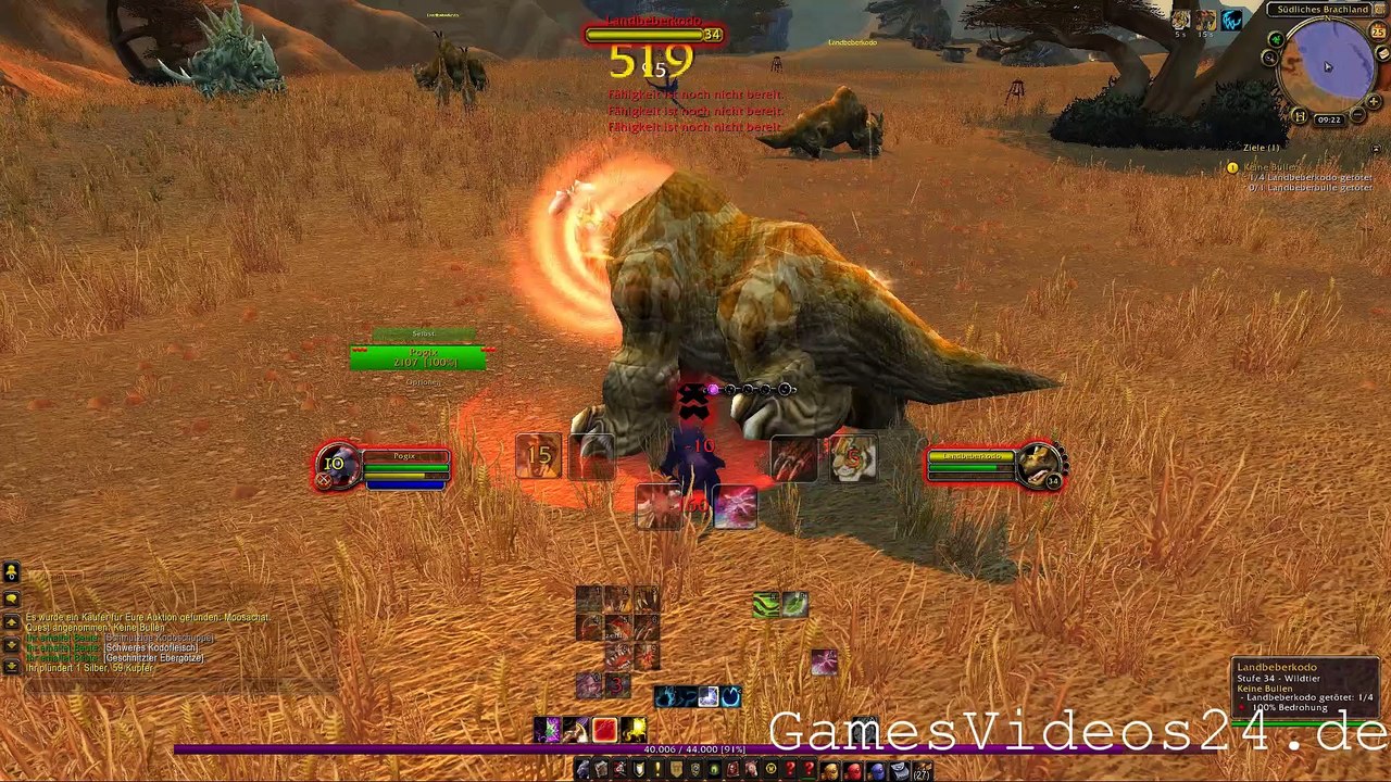 World of Warcraft Quest: Keine Bullen