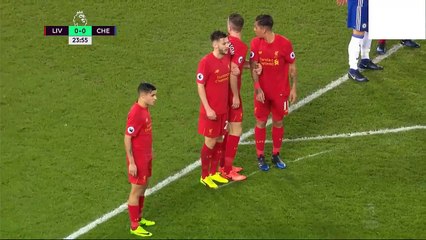 Un coup franc magnifique de David Luiz