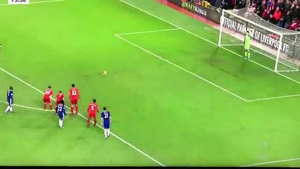 Le portier belge a détourné le tir au but de Diego Costa