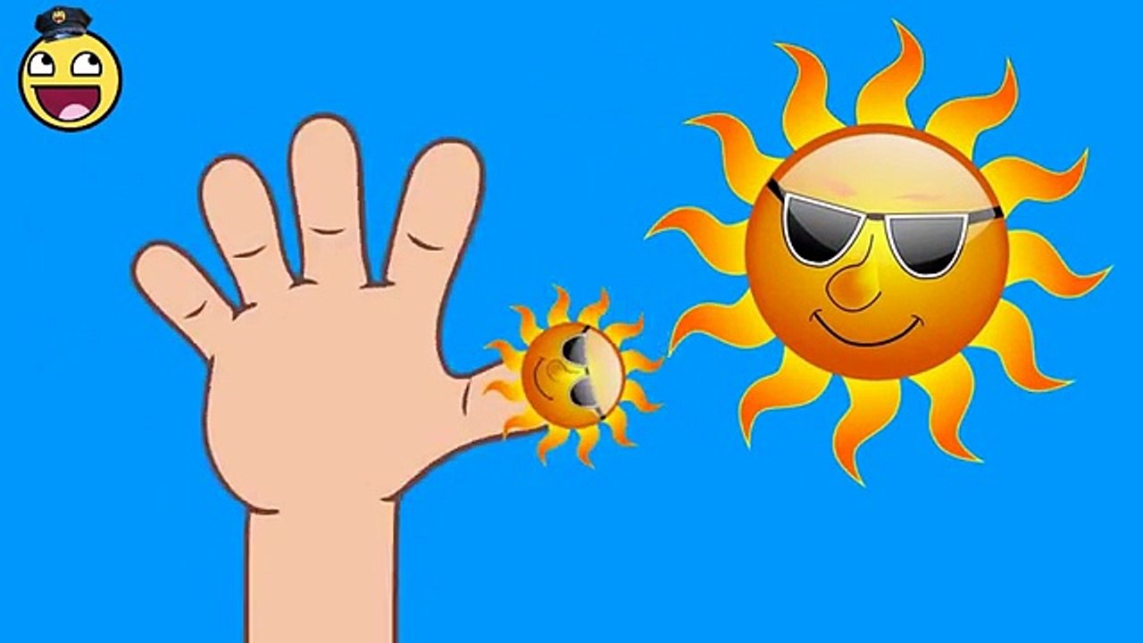 Nursery Rhymes | Funny Finger Family Sun | Nursery Rhymes English