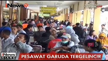 Waduh, Garuda Tergelincir