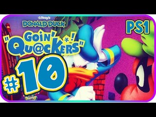 Donald Duck: Quack Attack | Goin' Quackers Walkthrough (PS1) World 4 Level 1 & 2 - 100%