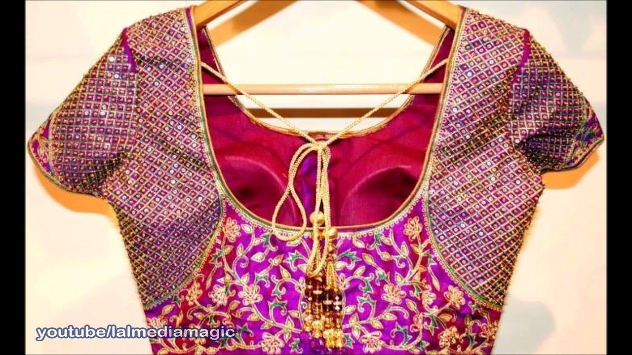 Blouse Designs Pattern Ideas Maggam Embroidery - 1