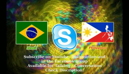 Available For Talking - Free English Conversation - Brazilian & Philippino