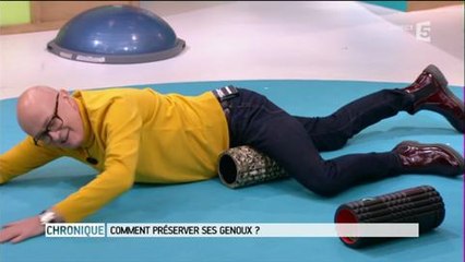 Le magazine de la santé : Michel Cymes en mauvaise posture lors d'un exercice