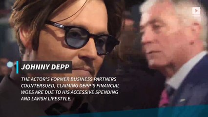 Lawsuit alleges Johnny Depp spends $2M per month