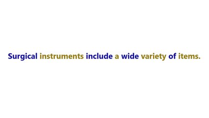 Surgical Instruments Supplier