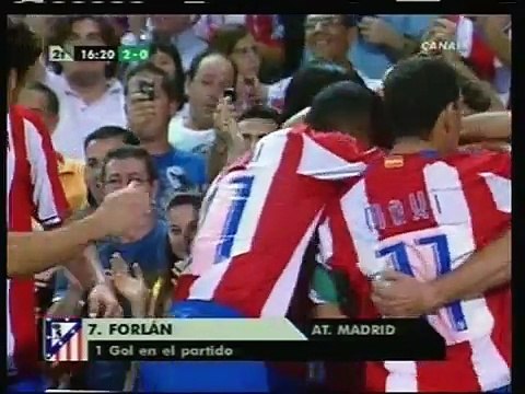 16.08.2007 - 2007-2008 UEFA Cup 2nd Qualifying Round 1st Leg Atletico Madrid 3-0 FK Vojvodina Novi Sad