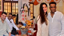 Katrina Kaif Attends Saraswati Puja At Jagga Jasoos Director Anurag Basu's Place