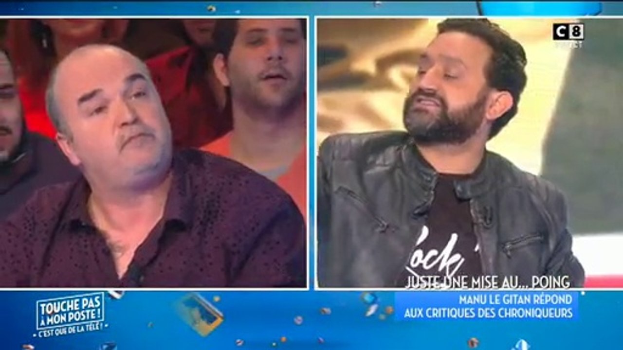 Vive tension hier entre Manu le Gitan et Cyril Hanouna sur C8: "Tu vas pas me mettre la pression longtemps !"