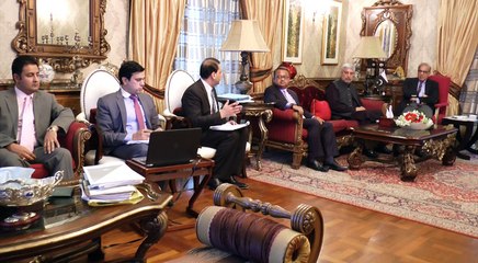 CM meeting about  Provincial Disaster Management Authority PDMA nov 23 16