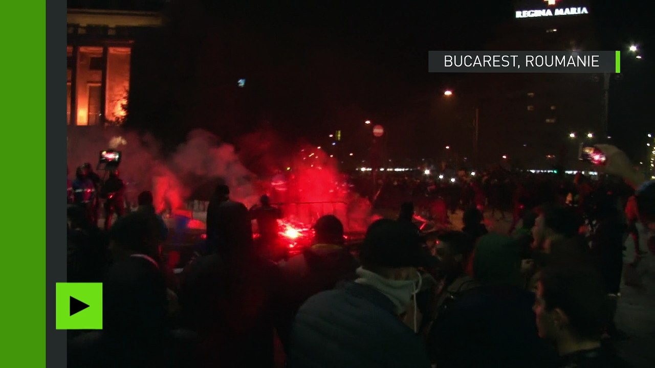 Roumanie : les plus importantes manifestations depuis la chute du communisme en 1989
