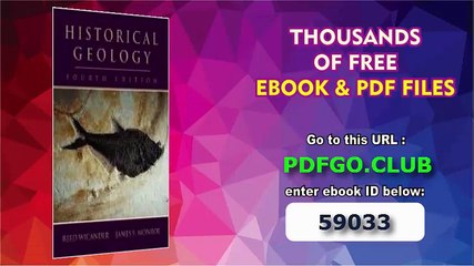 Historical Geology Evolution of Earth and Life Through Time , 4TH EDITION