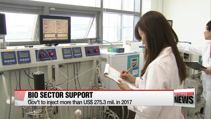 Gov't increases state R&D budget for bio sector development