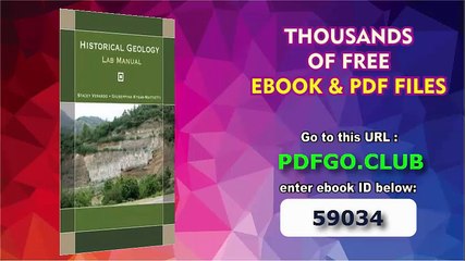 Historical Geology Lab Manaul