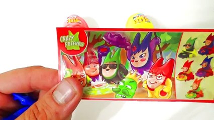 Kinder Joy Surprise Eggs Orange Yellow Green Pink Edition NEW Unboxing ٩(̾●̮̮̃̾•̃̾)۶