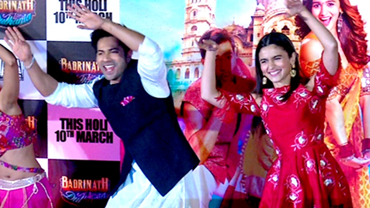 Badrinath Ki Dulhania Trailer Launch  Best Moments  Alia Bhatt  Varun Dhawan  Karan Johar