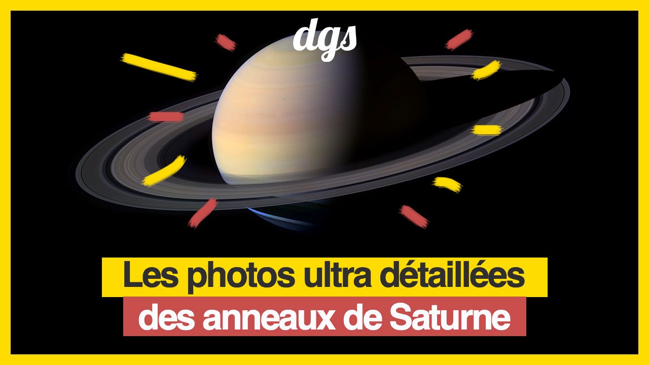 La sonde Cassini a envoyé des photos ultra-détaillées des anneaux de Saturne