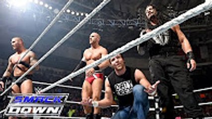 Video herunterladen: Randy Orton, Cesaro, Roman Reigns & Dean Ambrose Vs Sheamus, Kevin Owens, Wyatt & Harper 26-12-2016