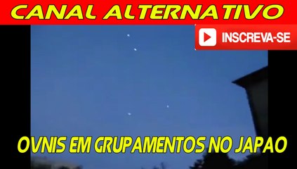 Ovni é filmado no Japão.