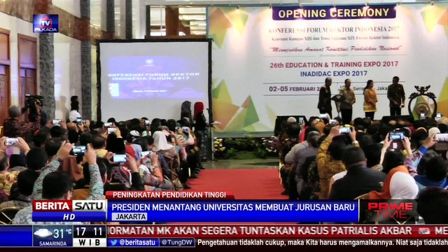 Jokowi Tantang Universitas Buat Jurusan Baru