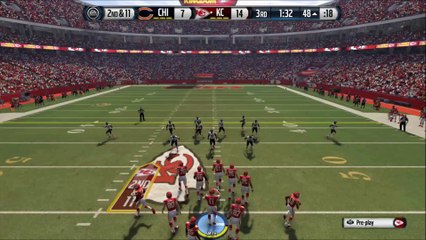 TD Charles vs Chicago Madden NFL 16