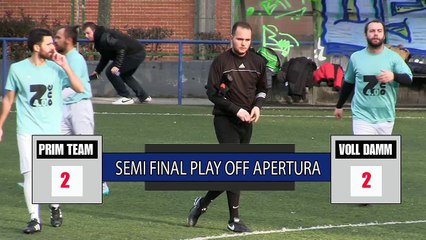Prim Team - Voll Damm - Semifinal Torneo Apertura