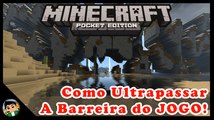{BUG} COMO PASSAR DA BARREIRA DO MINECRAFT PE - Minecraft PE 0.16.0 | AlexMine8080