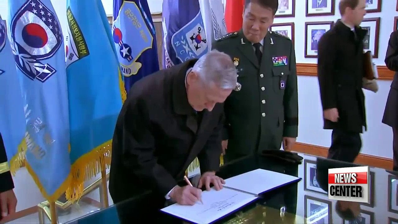 U.S. defense chief James Mattis visits Seoul