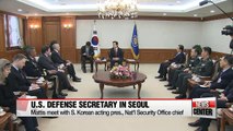 U.S. defense chief says N. Korea's nuclear issue is Washington's top security priority