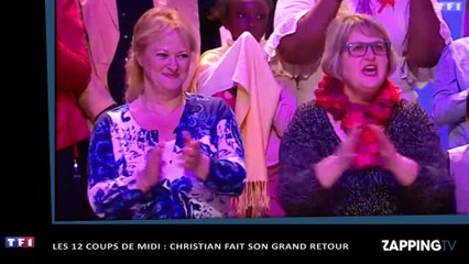 Zap du midi du 2 février : Christian fait son grand retour dans les 12 coups de midi (Vidéo)