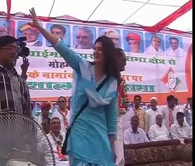 Sangeeta Bijlani Campaign for Her Husband & Congress Candidate Mohammad Azharuddin