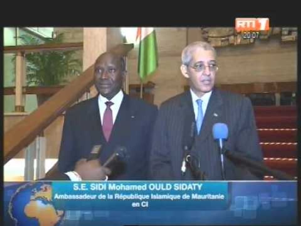 Le Président a reçu l'ambassadeur de Mauritanie,le DG de Microsoft et d'hommes d'affaires chinois