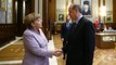 Erdoğan ve Merkel Ortak Basın Toplantısı Düzenliyor