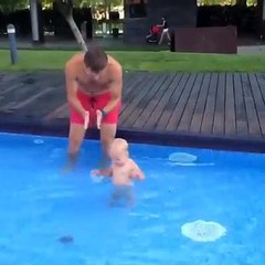 Swimming Classes talented Baby learn Swimming