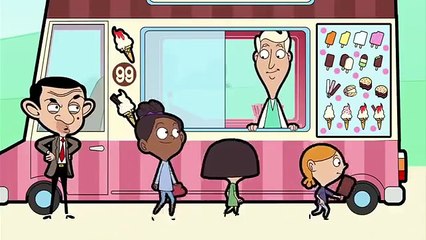 Mr.Bean Cartoon Episodes #19 MrBean sells ICECREAM!