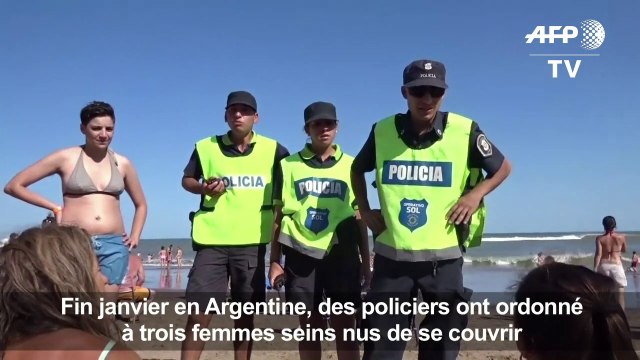 Argentine : polémique après l'expulsion de baigneuses seins nus