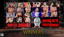 WWE Royal Rumble Winners - 1988 - 2017 -